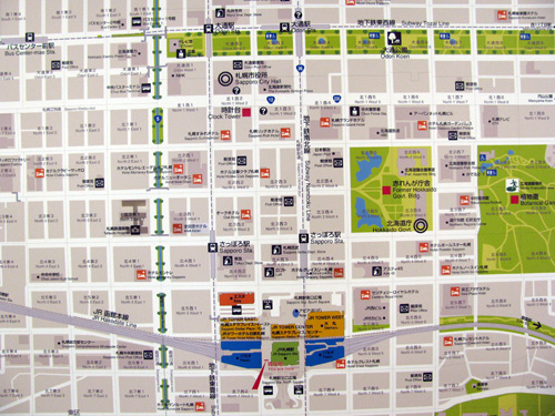 sapporo map